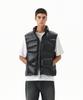 Mahagrid Wavy Down Vest Black(Mg2Fwmb902A)