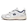 New Balance 408 'Balta Pilka Tamsiai Mėlyna' Sportbačiai ML408NB