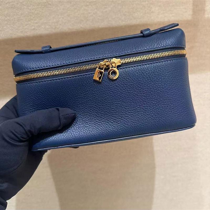 LP19 Złoty Lunchbox Torba Crossbody - Modna Jesień/Zima 2025 Torba na Ramię w Stylu Hong Kongu