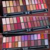 CmaaDu 28 Colors Matte Pearlescent Eyeshadow Palette Non Smudge Lasting Cosmetic