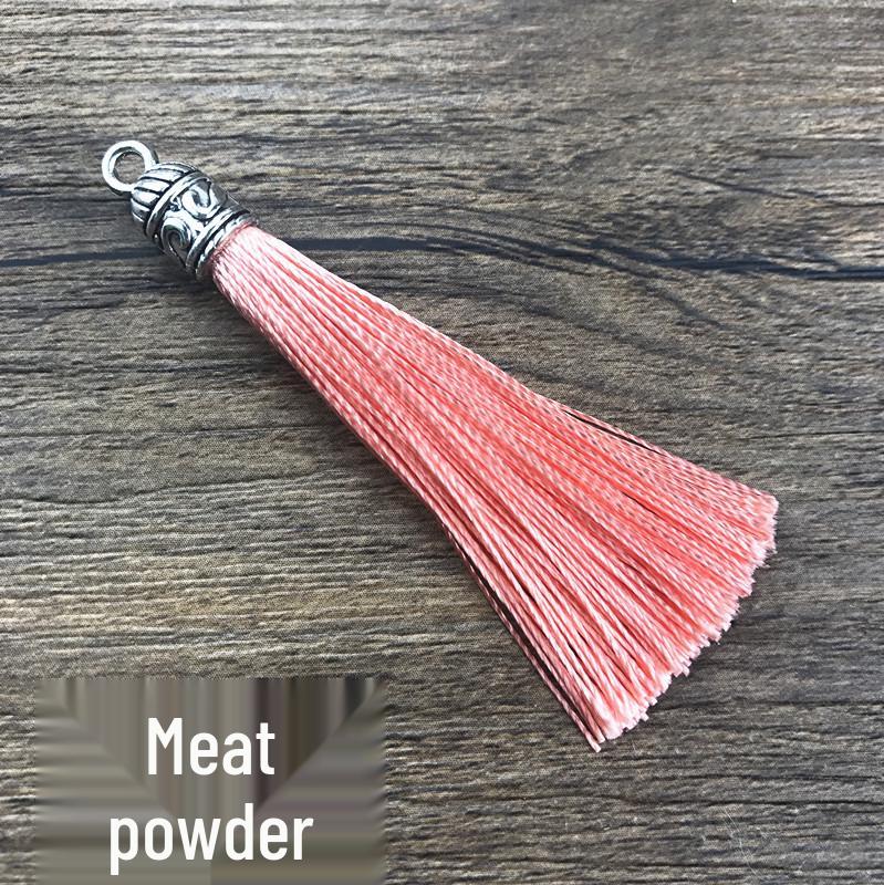 6CM Metal Cap Tassel Pendant for DIY Jewelry, Bag, Earrings & Clothing Accessories