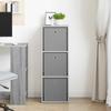 Sideboard with Drawers Grey Sonoma 35 x 32 x 99.5 cm