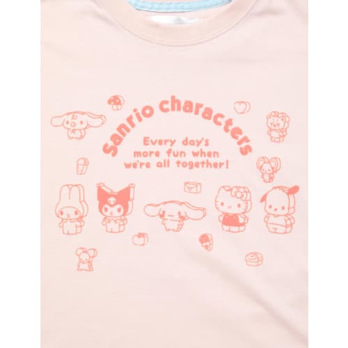 Sanrio Pajama Set Girls Sheeting Long Sleeve T-suit 15131430010110
