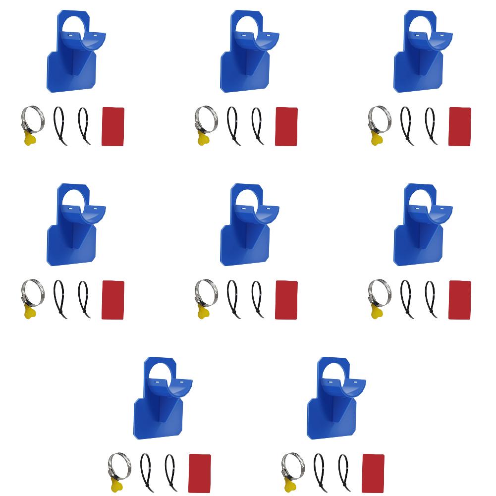 Swimming Pool Pipe Holder Mount Supports Pipe 30-38mm for Intex Above Ground Water Hose Bracket with Cable Tie For Swimming Pool