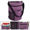 Knitting Yarn Round Crochet Bag Knitting Needles Yarn Tote Organizer DIY Craft Storage Basket Sewing Tool Accessories Travel Bag