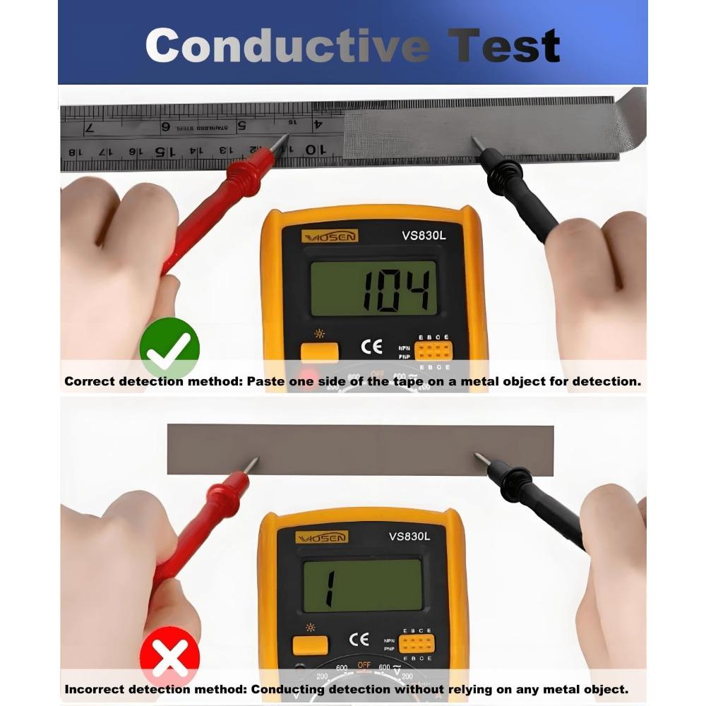 Double conductive cloth tape anti-interference isolation electromagnetic wave tape mobile phone touch screen repair