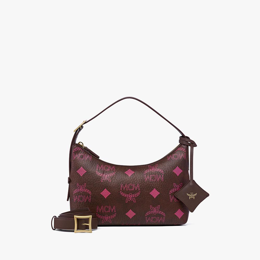 Mcm Aren Maxi Visetos Hobo Mwhgata024B