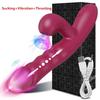 Powerful Thrusting Sucking Vibrator Female Sucker Clitoris Stimulator G Spot Dildo Massager Adult Goods Sex Toys Shop for Women
