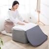 Grey Thickened Large Capacity Clothes Storage Bag Home Wardrobe Moisture-proof Organizer Portable Moving Luggage Packing Bag