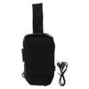 Waterproof Scratch Proof Small EDC Minimalist Sling Bag Minimalist Chest Shoulder Backpack Anti Theft Combination Lock