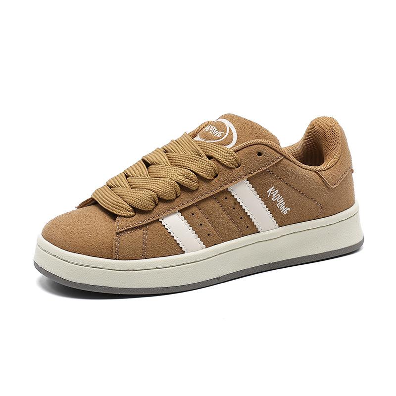 Langzu American board shoes men's niche shoes high sense, new trend couple two bars casual sports shoes women