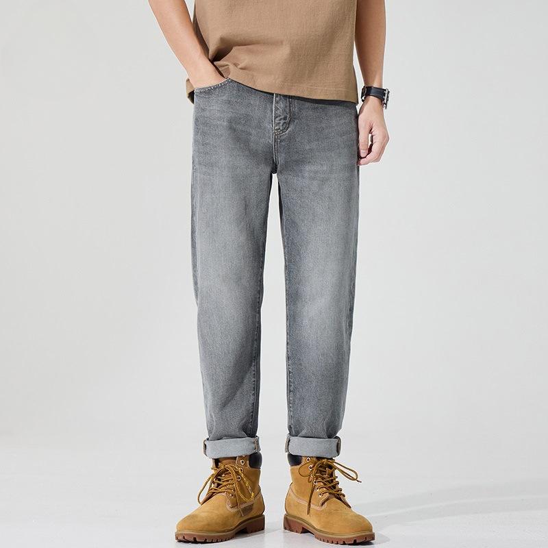 New Spring and Summer Conical Jeans Harlen Stretch-print Men's Pants