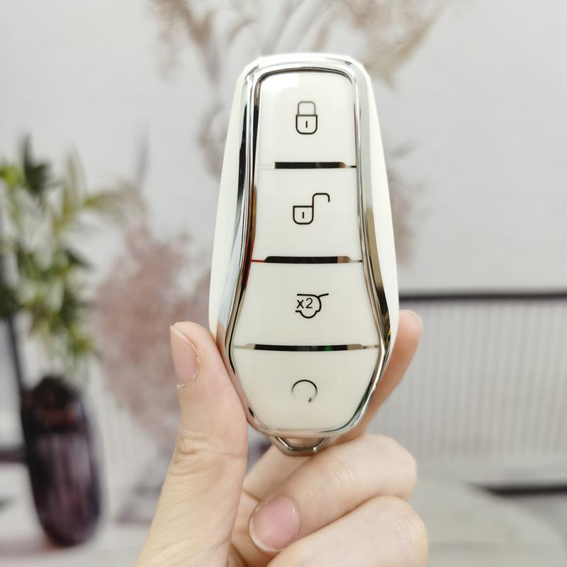 

BYD Qin Plus DMI Key Cover for EV Dolphin E2/E3/D1 Yuan Pro - High-End Universal Shell for Men and Women
