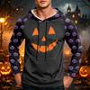 Men's Loose Fit Printed Hoodie with Pocket and Drawstring Casual Sweatshirt for Everyday Wear