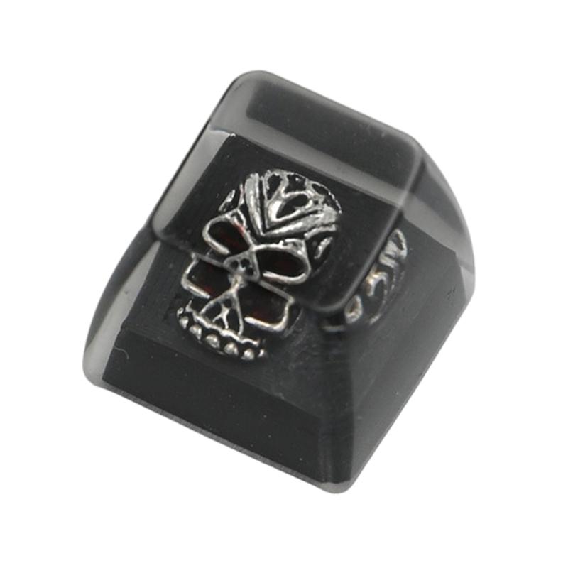 Artisans Dark Series Resins Keycaps With Glowing Effect AntiWear Key Top For Mechanical Keyboards