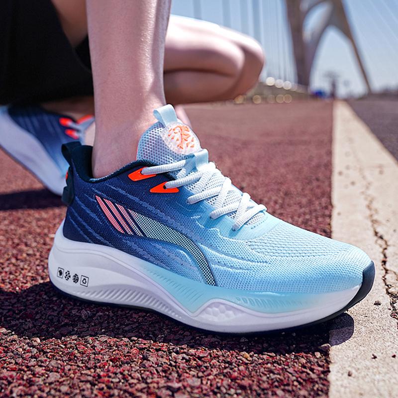 Men's Sports Shoes Full Length Carbon Board Running Shoes Men's and Women's Marathon Racing Shock Absorption Track and Field