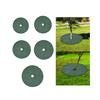10 Pieces Tree Weeding Barrier Mats Garden Weeding Barriers Tree Protector Mats for Landscaping Patio Outdoor Tree Grass