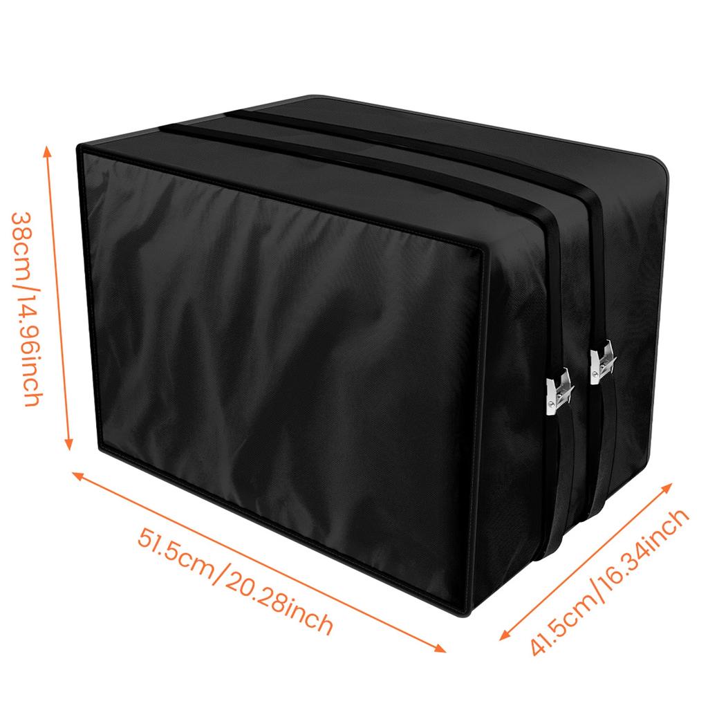 Zimowy Pokrowiec na Klimatyzator Okienny 3-warstwowa Izolacja Wodoodporny Wiatroodporny Tkanina Oxford Pokrowiec Ochronny na Zewnętrzną Jednostkę Klimatyzacyjną