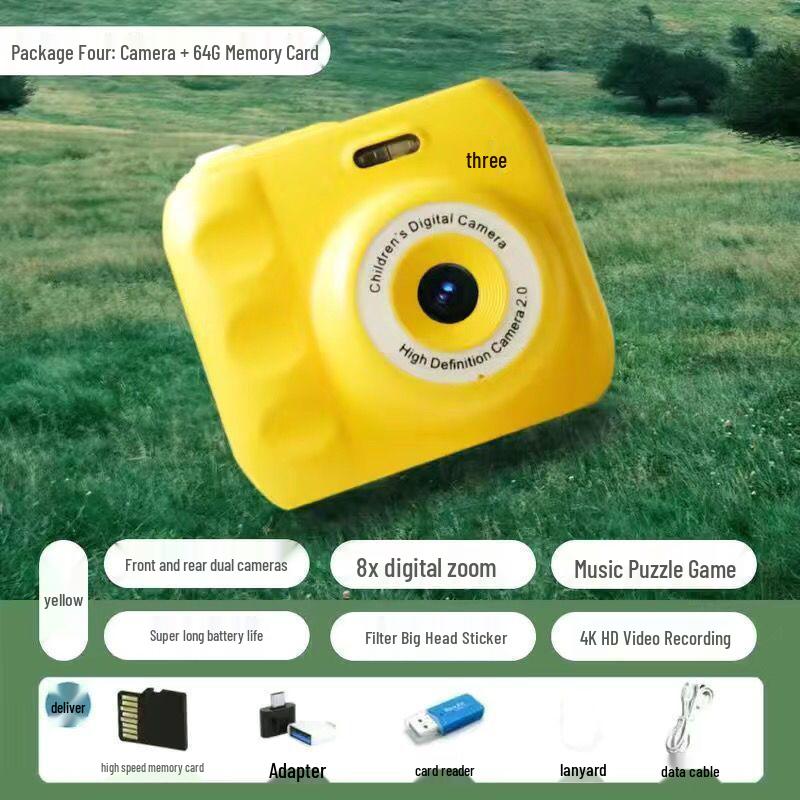 Polaroid Retro CCD Campus Camera - High-Pixel Birthday Gift with Free Shipping