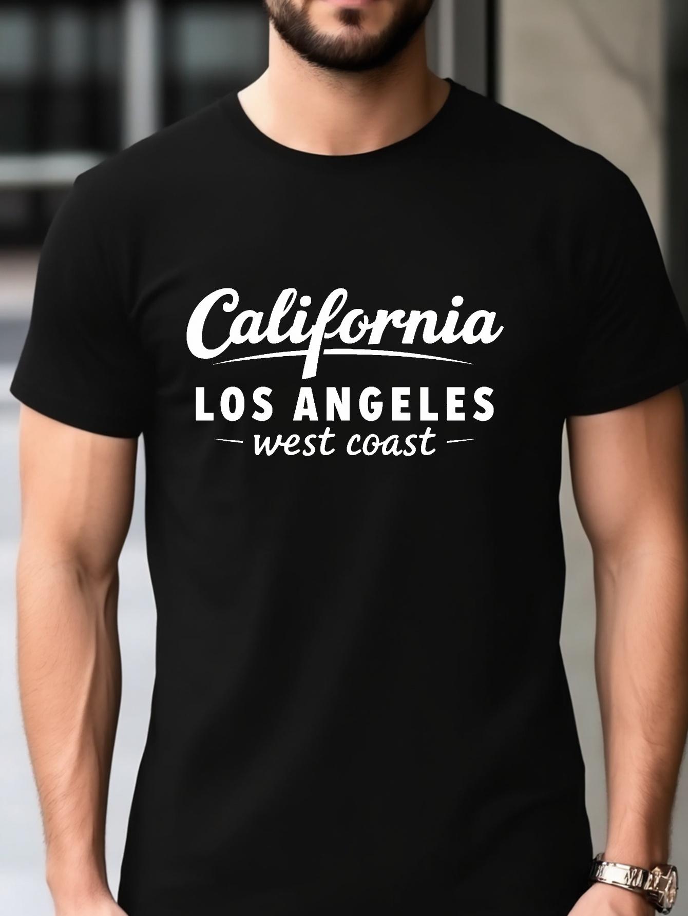 California Los Angeles Graphic T-shirt - Micro-Stretch Knit M
