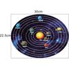 Cross-Border Solar System Wooden Puzzle - Planet Board for Early Education