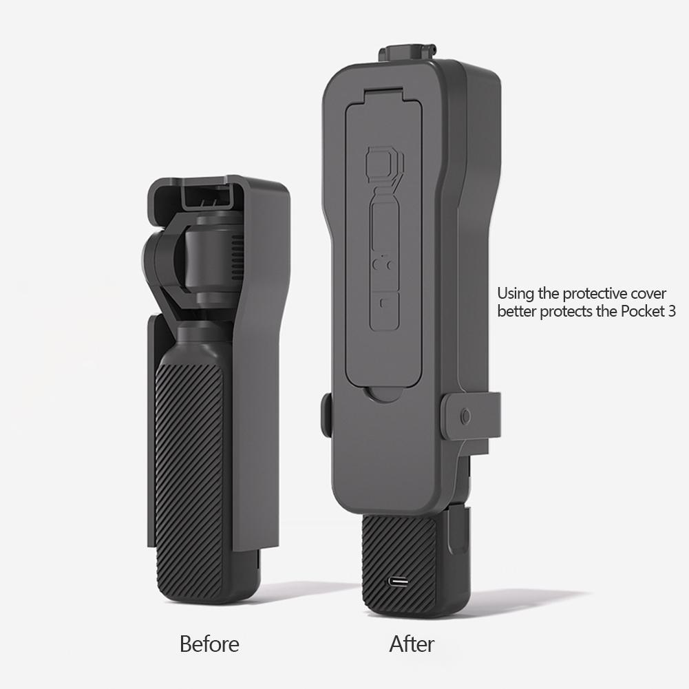 Custodia Protettiva Antigraffio Per Fotocamera Gimbal Portatile DJI Osmo Pocket 3 Copertura Con Cinturino Fisso Custodia Protettiva in ABS