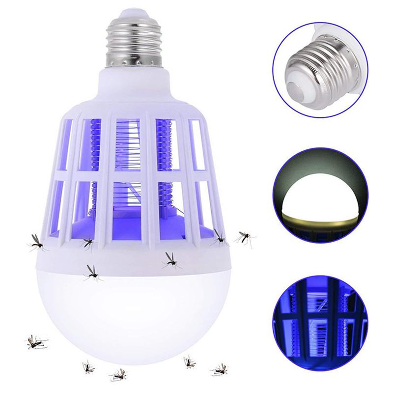 110/220V 9W/15W/20W Lampadina LED Anti-Zanzare a Doppio Uso Luce Notturna Anti-Zanzare Apparecchi di Illuminazione da Giardino