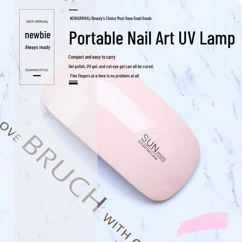 Compact UV Quick-Dry Nail Lamp for Manicures