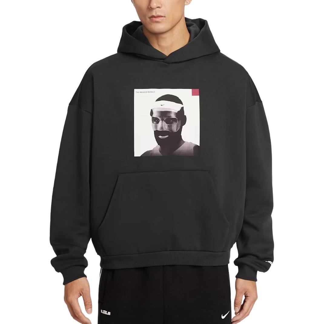 Nike LeBron Therma-FIT Hoodie Asia Sizing Masked Menace Men s IH8845-045 XXL