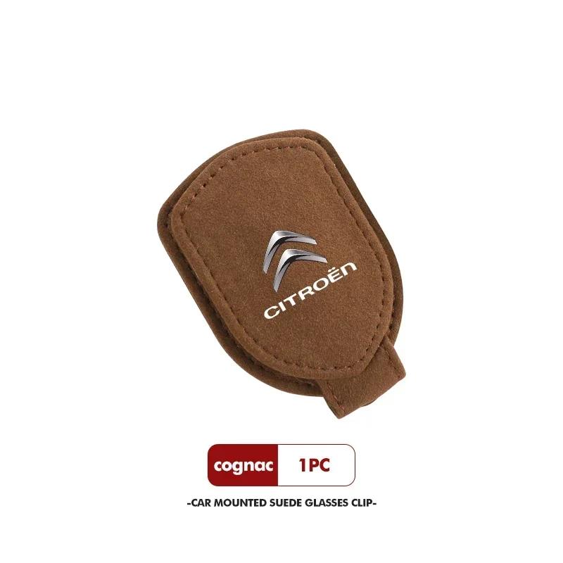 

Car Sun Visor Eyeglass Hanger Clip Glasses Storage Holder For Citroen C4 C3 C5 C1 C2 C6 VTS C4L DS3 DS4 DS5 Grand Berlingo