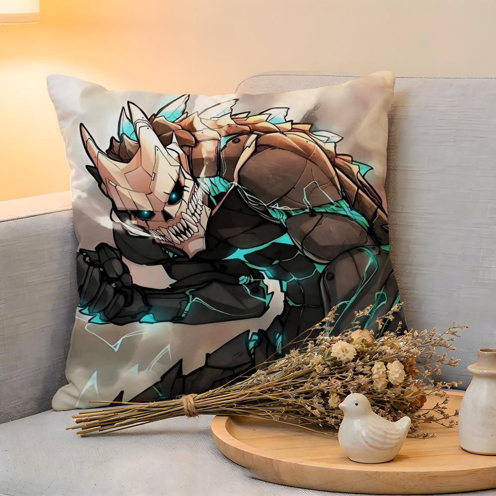 Cushion Cover Linen SkinFriendly Soft Decorative Case For Sofa Home Decor Anime SShangriLa Frontier Pillow Cover