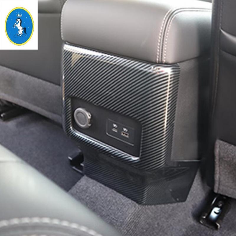 ABS Car Rear Box Air Outlet Frame / Water Cup / AC Conditioning Vent Cover Trim Accessories For Mitsubishi Triton L200 2024 2025