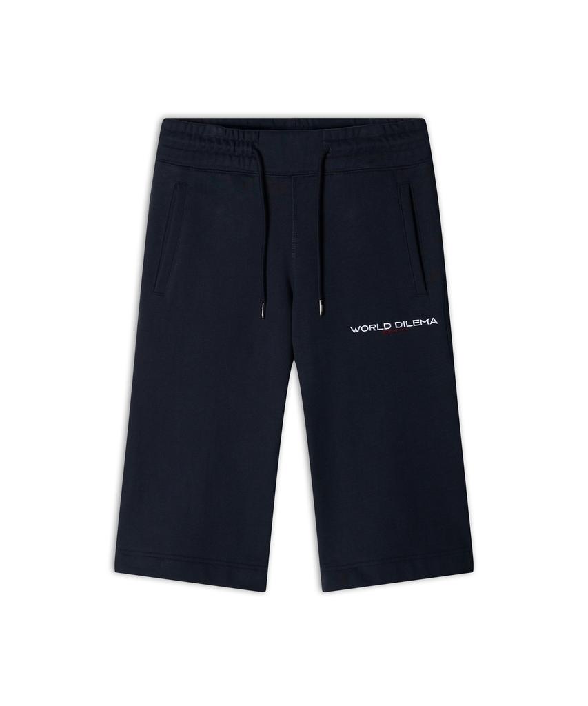 Woldeudillema Boot-Cut Half Jersey Pants(Navy)