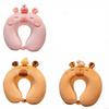 Animal Travel U-Shaped Pillow Double-sided Napping Headrest Pad Sleeping Neck Protector  Summer