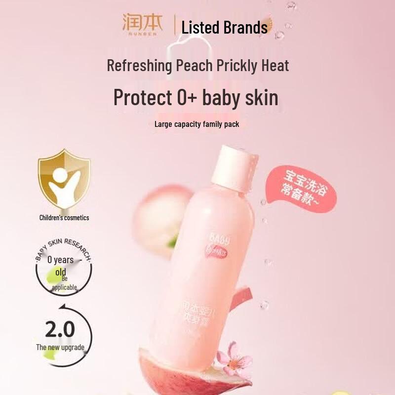 RUNBEN Children s Peach Liquid Soothing Lotion