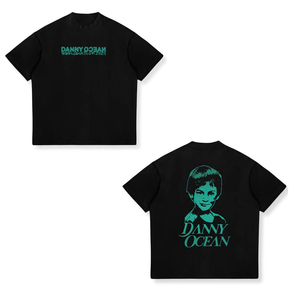 Rapper Danny Ocean Album Tour 2026 Tshrit Unisex Women Hiphop Tshirts Shortsleeved Loose Casual Cotton Highquality Tshirts