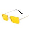 Luxury Designer Sunglasses for Women Rectangle Cutting Shades Frameless Eyeglasses Fashion UV Protection