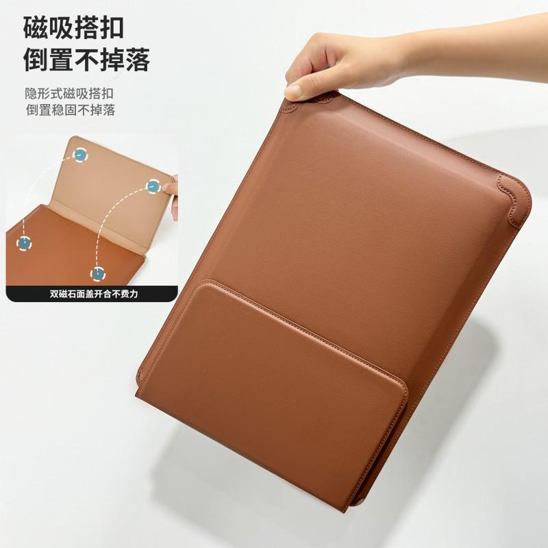14-inch Laptop Sleeve Case With Shockproof Padding Water-Resistant PU Interior Multi-Color Options MacBook Dell Lenovo