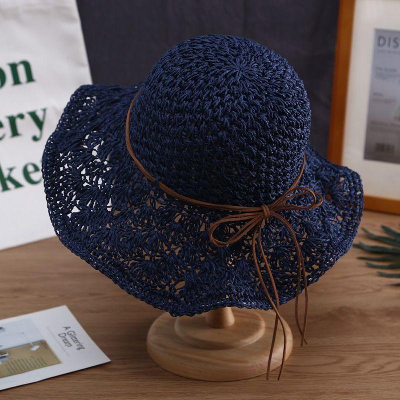 Women's Straw Hat Sun Protection Hat Sun Protection Hat Summer Sun Protection Hat Beach Grass Hat