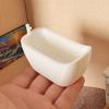 1/12 Dollhouse Miniature Simulation Bathtub With Tray Model Dollhouse Bathroom Furniture Decoration Dolls House Pretend Toys
