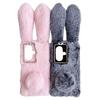 Für OnePlus Nord CE3 5G Hülle Flexible TPU Hasenohren Felliger Pompon Handyhülle