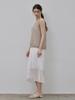 LE STUDIO Natural Nut Sleeveless Knit Brown