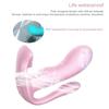 3 I 1 Trådløs truse Vibrator Bærbar Suge G Spot Klitoris Stimulator Oppvarming Vaginal Anal Orgasme Dildo Sexleketøy for kvinner