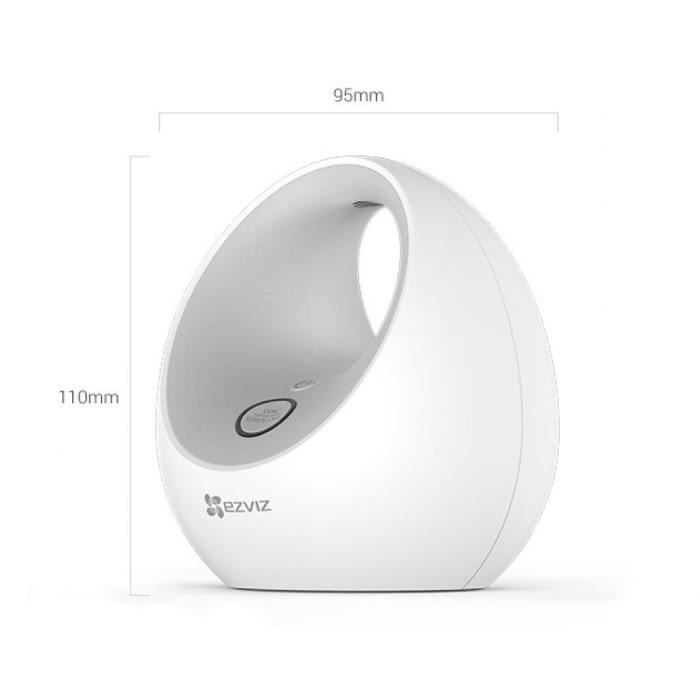 Base Station for Camera C3A - EZVIZ - W2D - Battery Life - Wireless Coverage - Built-in Siren