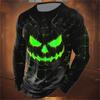 Fashion Smiley Print Men's Clothing Fashion 3D Print Smiley Graphic T-shirt Harajuku Mens T Shirt Designer T-shirts for Men Tops