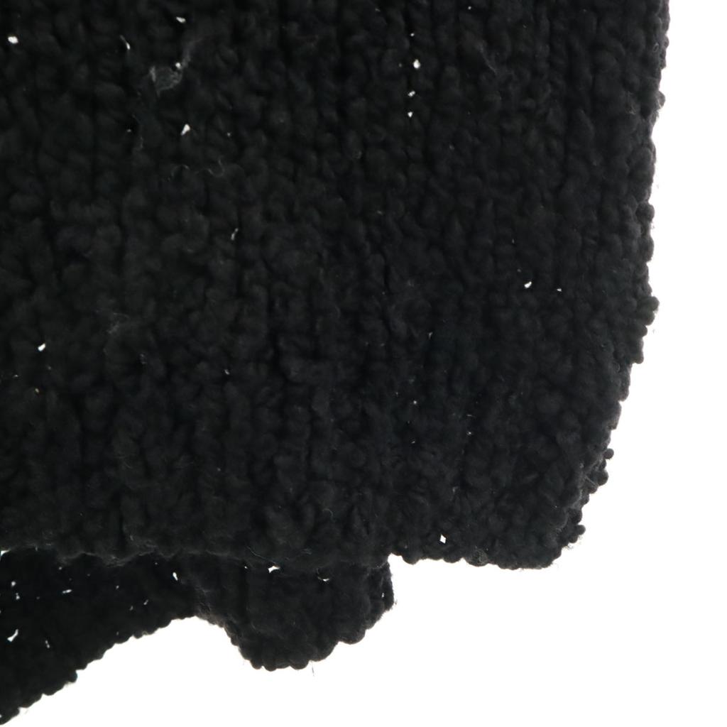 MAISON SPECIAL Långärmad Lågstickad tröja 2 svart stickad Dam Begagnad