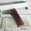 Tan Mujiang Gengu Natural Dalbergia Wood Hair Comb