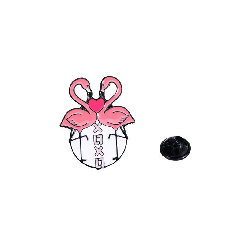 Cute Animal Balloon Heart Brooch - Pink Series