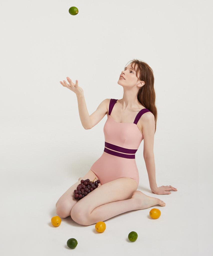 Ageunel Chloé Monokini_Peach