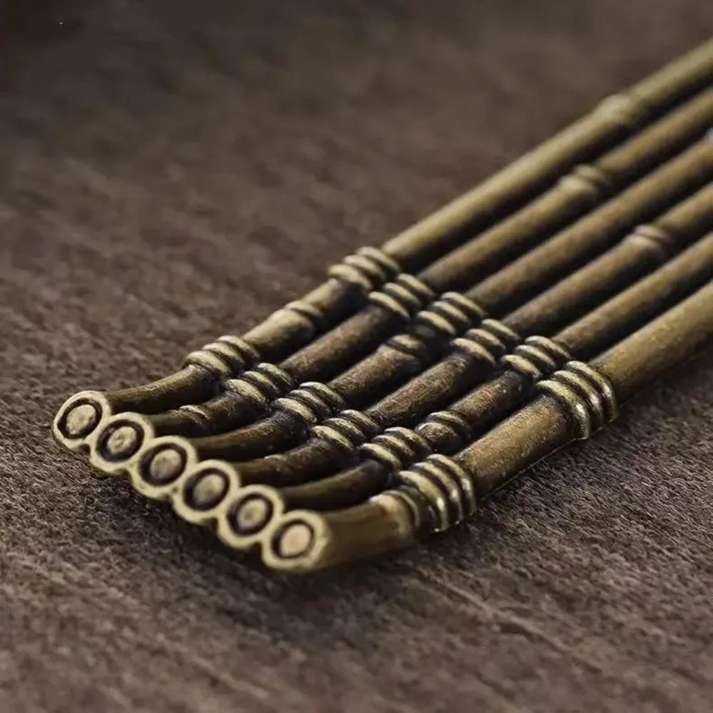 Metal Incense Stick Burner Ancient Style Boat Shape Incense Stick Holder Classical Elegance Aromatherapy Ornament 7